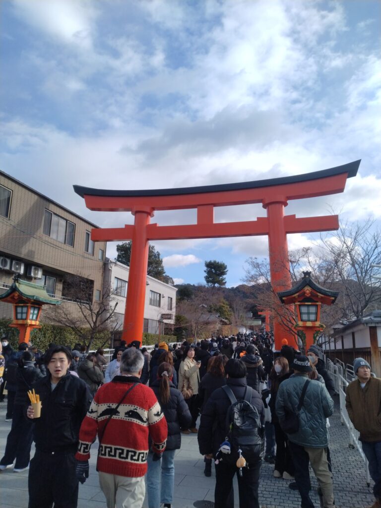 １月２日の伏見稲荷